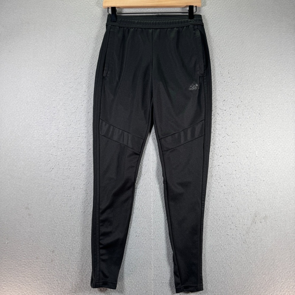Adidas Tiro 19 Sweatpants Jogger Pants Womens XS Black Stripe Lightweight Active